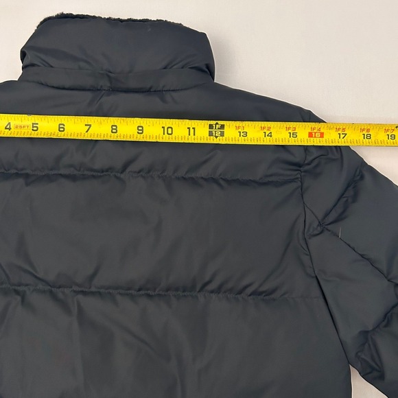 Lauren Ralph Lauren Black Label Womens S Black Duck Down Quilted Puffer Jacket - Picture 12 of 12